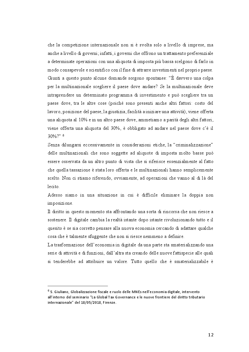 Estratto dalla tesi: Tassazione dell'economia digitale: Web Tax e Digital Tax