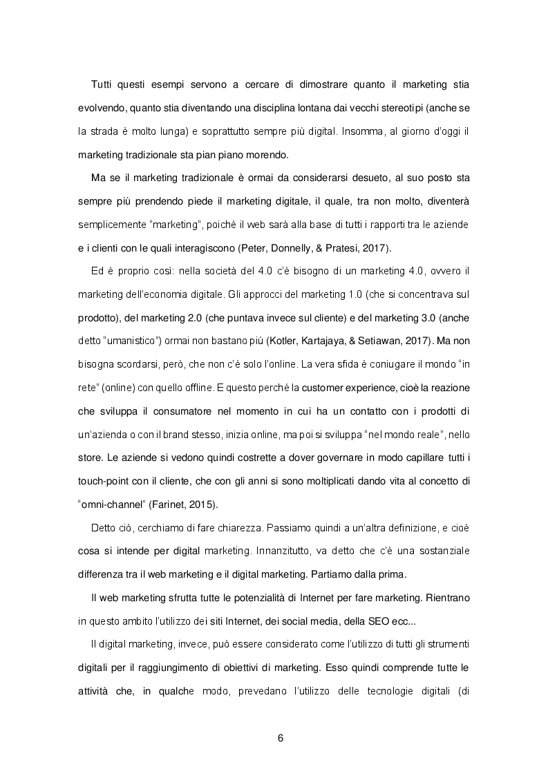 Anteprima della tesi: Web marketing turistico. Analisi digital e social del settore travel: il caso Matera 2019., Pagina 5