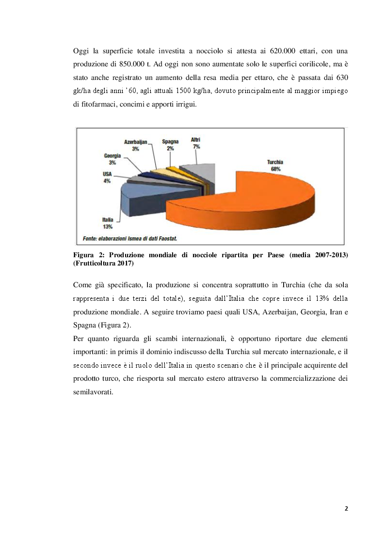 Anteprima della tesi: Modulazione della concentrazione di azoto e ferro sulla micropropagazione del nocciolo (Corylus avellana L.), Pagina 3