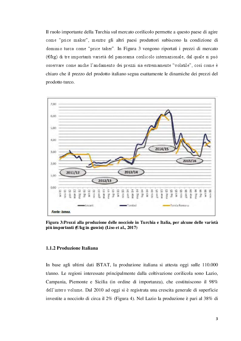 Anteprima della tesi: Modulazione della concentrazione di azoto e ferro sulla micropropagazione del nocciolo (Corylus avellana L.), Pagina 4