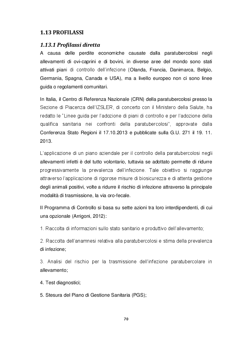 Anteprima della tesi: Ricerca di MAP nella fauna selvatica (Cervus elaphus). Isolamento e genotipizzazione da campioni di campo, Pagina 5