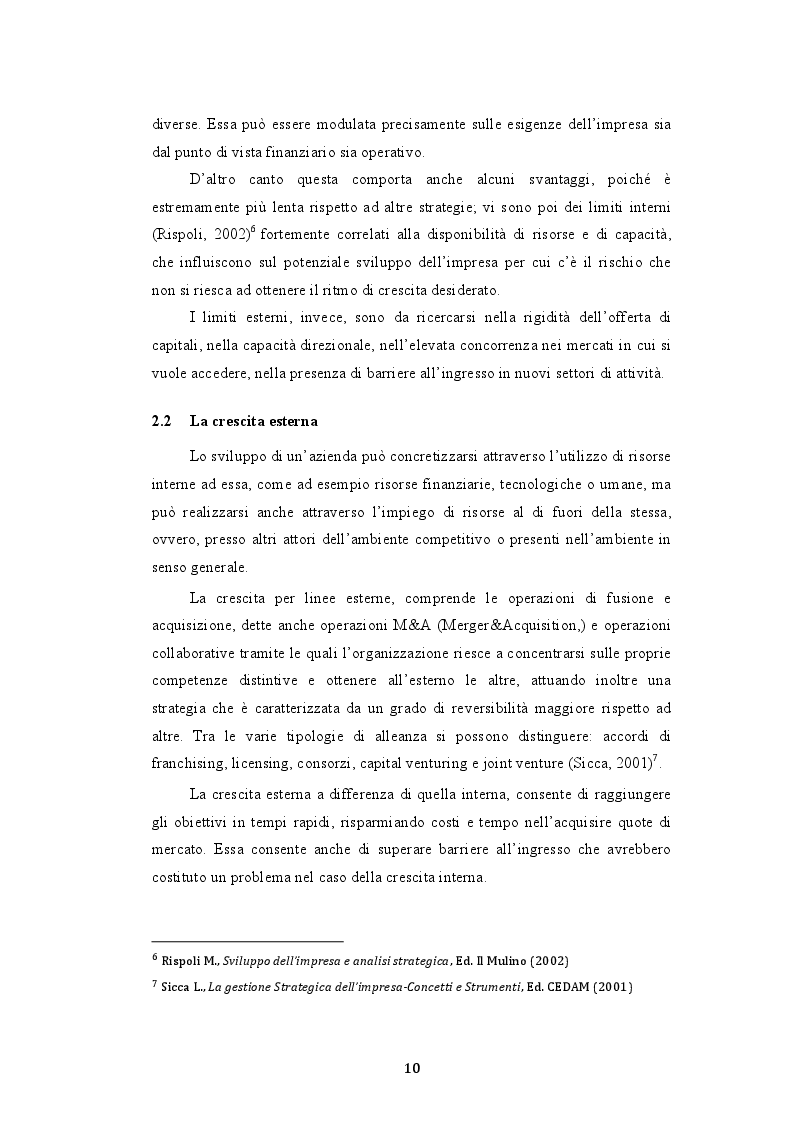Estratto dalla tesi: Le modalità di attuazione delle strategie di crescita: il caso Pirelli S.p.A. - ChemChina