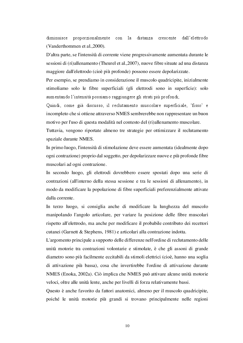 Estratto dalla tesi: EMS Total Body: principi e applicazioni