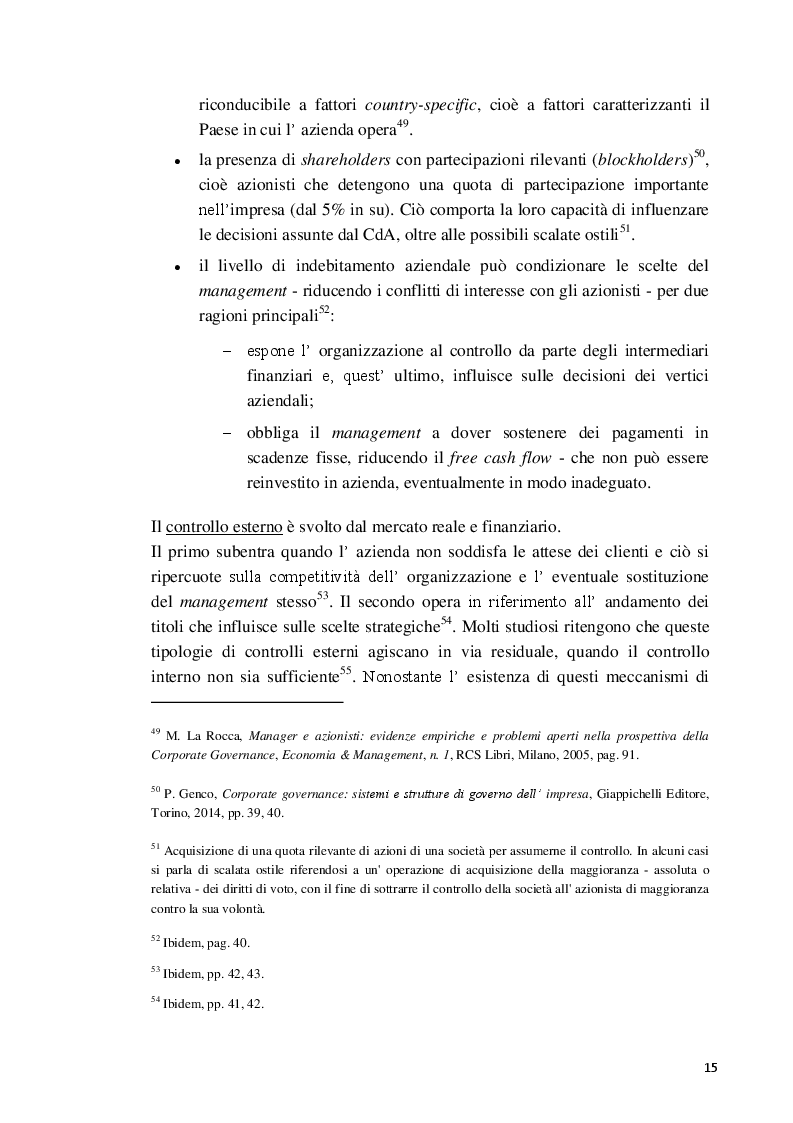 Estratto dalla tesi: La Balanced Scorecard a supporto dell'attività direzionale: criticità e profili innovativi