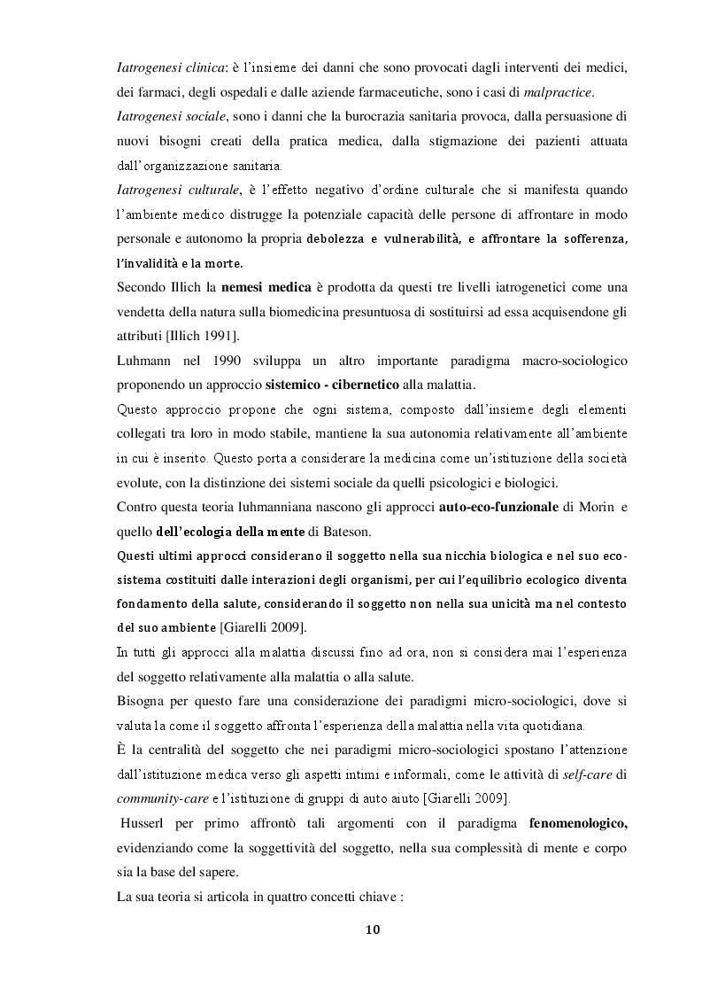 Estratto dalla tesi: Uno studio qualitativo sui pazienti affetti da Diabete di tipo 1