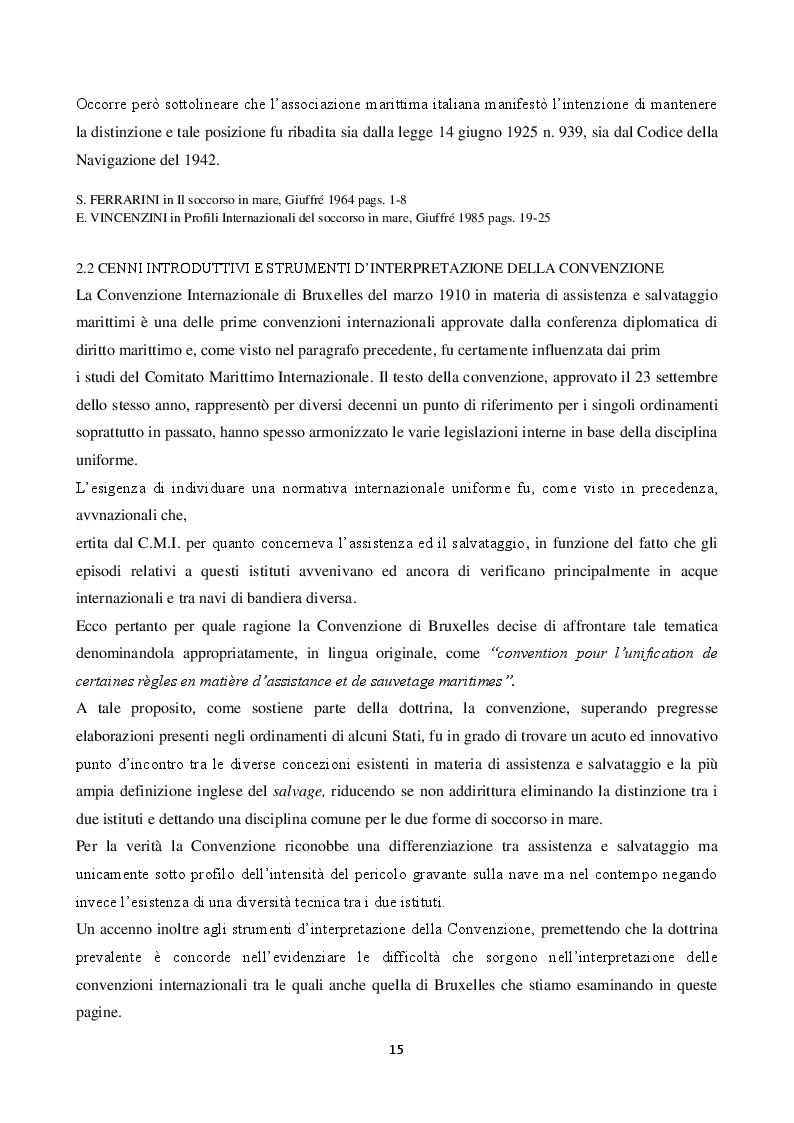 Estratto dalla tesi: La disciplina del soccorso in mare: pericolo e tutela dell'ambiente
