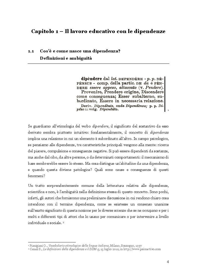 Anteprima della tesi: L’arte nella cura delle dipendenze patologiche, Pagina 5