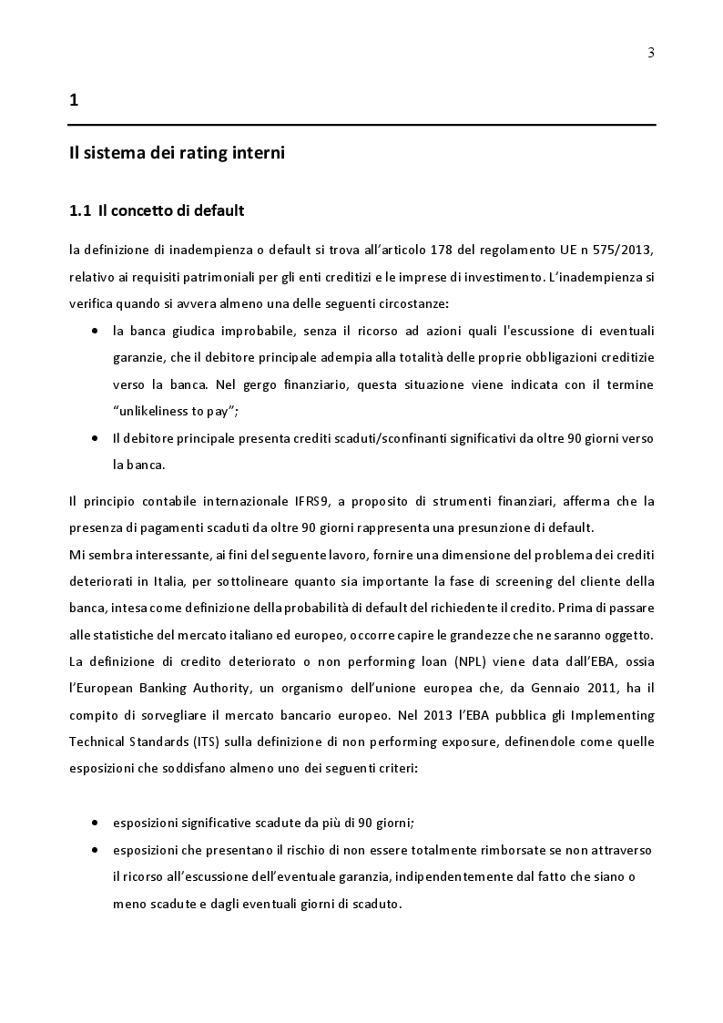 Anteprima della tesi: Modelli di Machine Learning per il Credit Scoring, Pagina 4