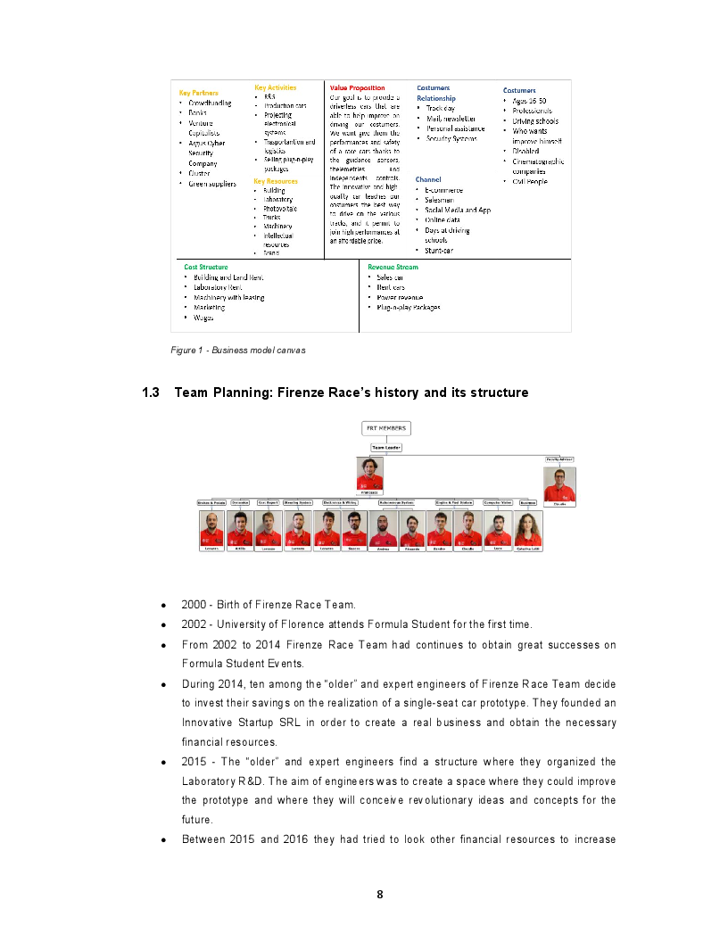 Anteprima della tesi: Business Plan for an Autonomous Driving Formula car in the FSG17 competition, Pagina 5