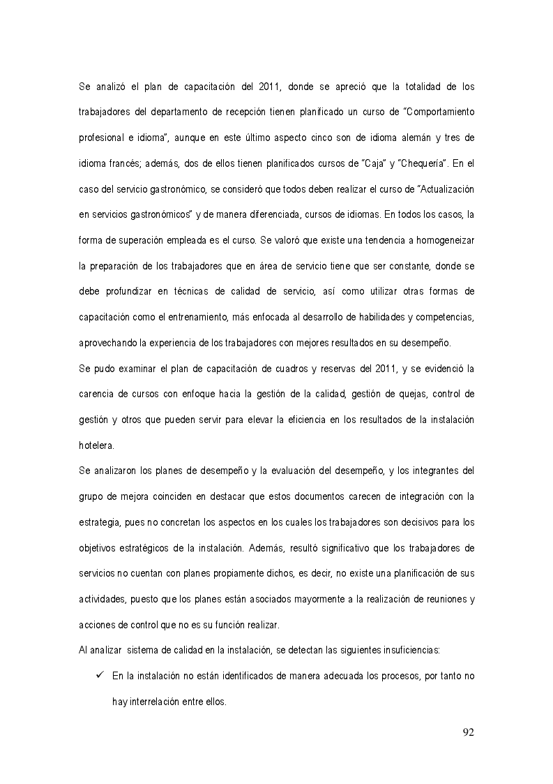 Anteprima della tesi: La gestión del sistema de calidad basado en valores en los servicios hoteleros, Pagina 8
