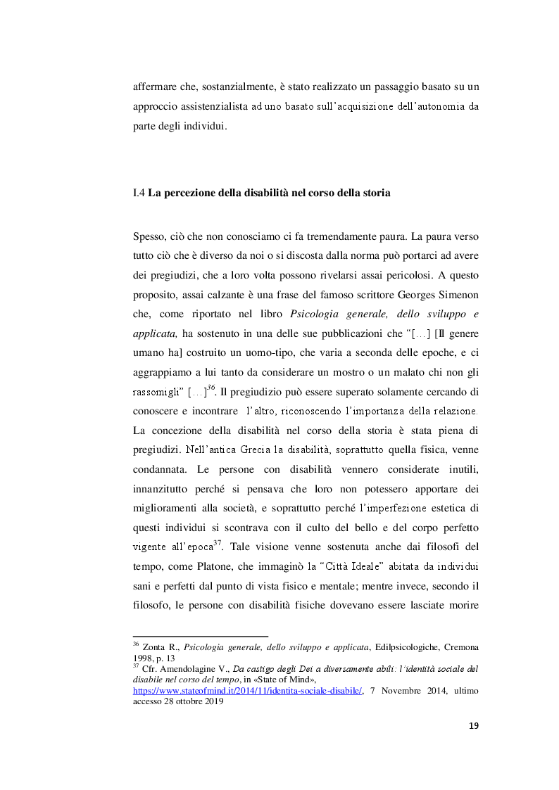 Anteprima della tesi: I valori familiari alla prova della disabilità. Realtà e narrazione cinematografica, Pagina 5
