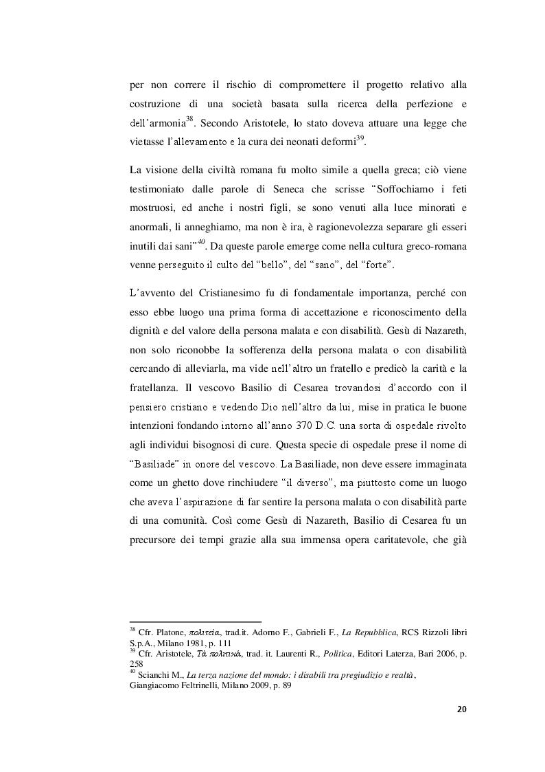 Anteprima della tesi: I valori familiari alla prova della disabilità. Realtà e narrazione cinematografica, Pagina 6