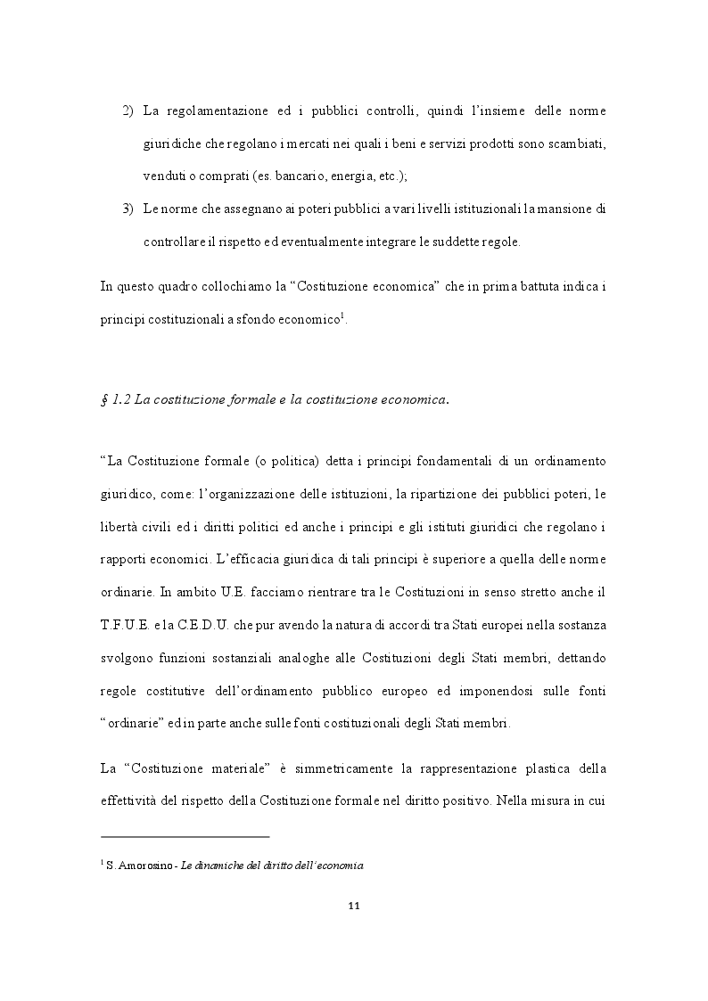 Anteprima della tesi: La "Costituzione economica" nel contesto della globalizzazione dell'economia. Crescita dei monopoli e concentrazione della ricchezza su scala globale. Ruolo regolatore degli organismi internazionali, Pagina 9