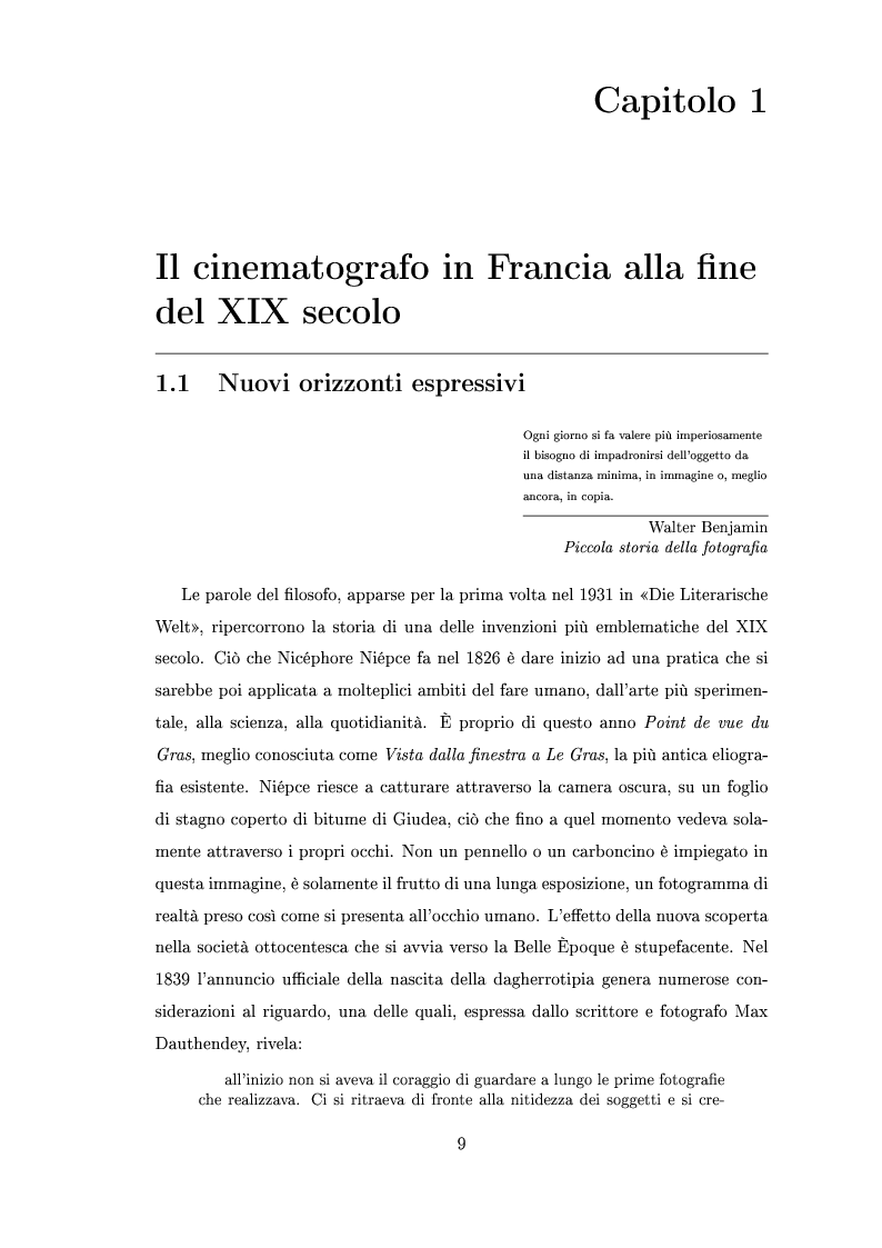 Anteprima della tesi: La madrina dello schermo magico: Alice Guy e il cinema delle origini, Pagina 6