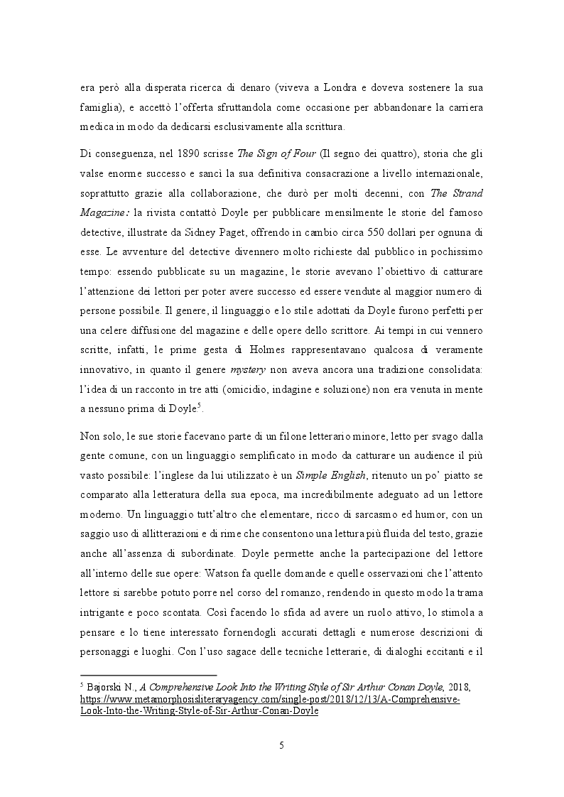 Anteprima della tesi: Analisi traduttologica della serie BBC ''Sherlock'', Pagina 6