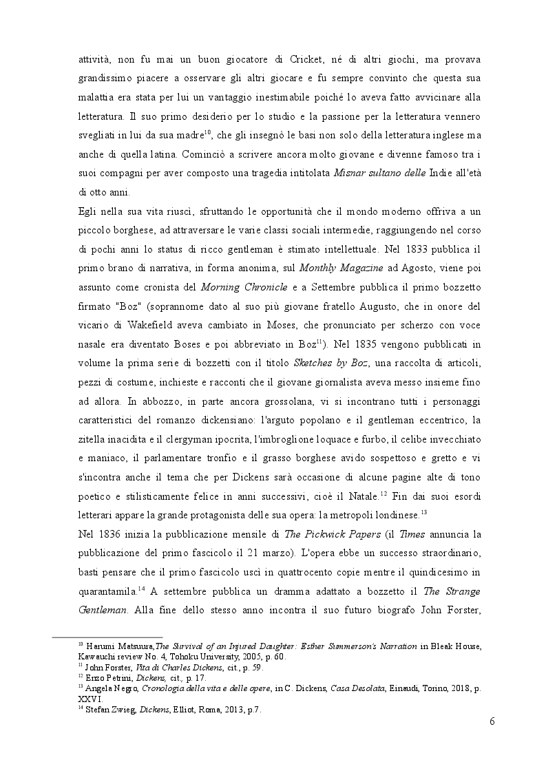 Anteprima della tesi: Nel labirinto. Bleak House di Charles Dickens, Pagina 5