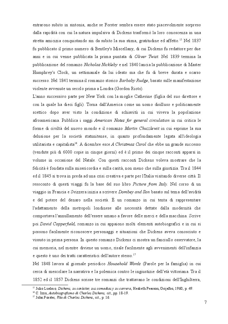 Anteprima della tesi: Nel labirinto. Bleak House di Charles Dickens, Pagina 6