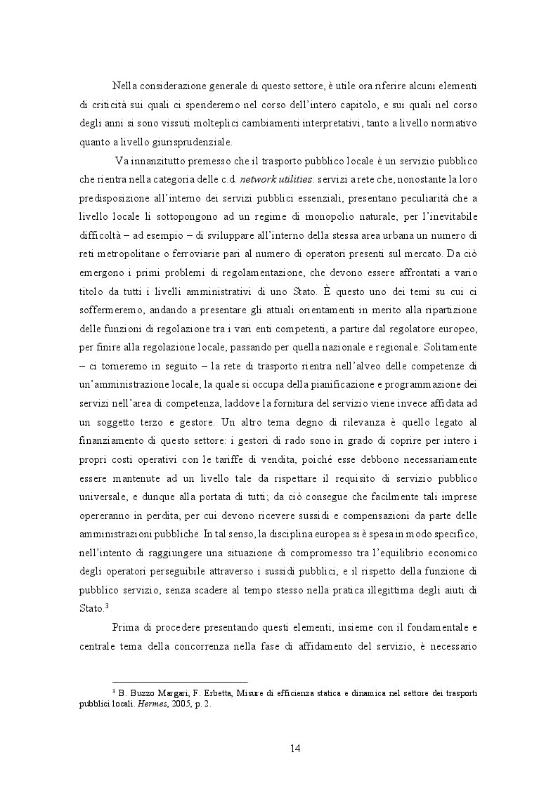 Estratto dalla tesi: La gestione del trasporto pubblico locale. Un'analisi comparata tra Roma e Londra