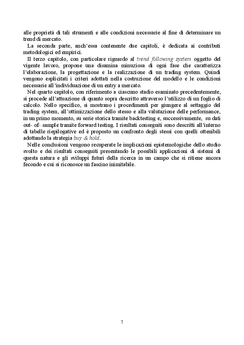 Anteprima della tesi: Costruzione di un Trading System, Pagina 3
