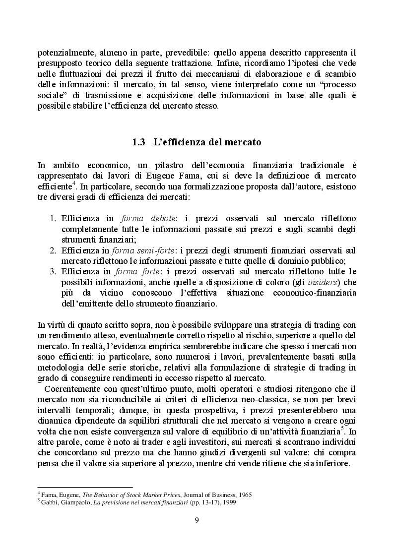Anteprima della tesi: Costruzione di un Trading System, Pagina 5