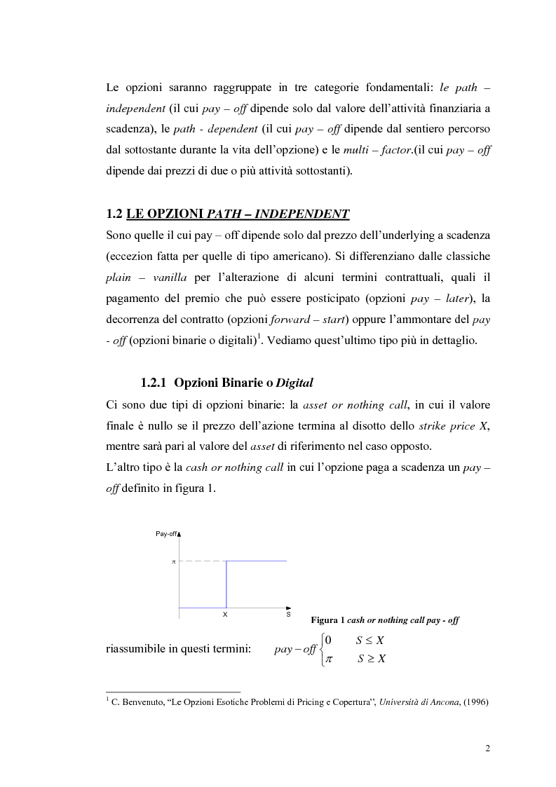 Anteprima della tesi: L'analisi del profilo di rischio ed il pricing di un titolo index-linked attraverso la simulazione Monte Carlo, Pagina 2