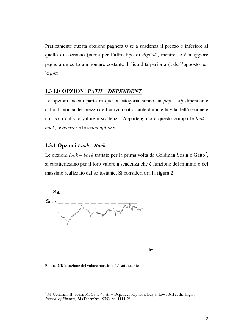 Anteprima della tesi: L'analisi del profilo di rischio ed il pricing di un titolo index-linked attraverso la simulazione Monte Carlo, Pagina 3