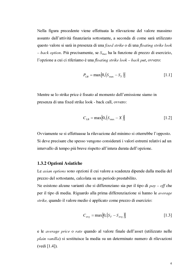 Anteprima della tesi: L'analisi del profilo di rischio ed il pricing di un titolo index-linked attraverso la simulazione Monte Carlo, Pagina 4