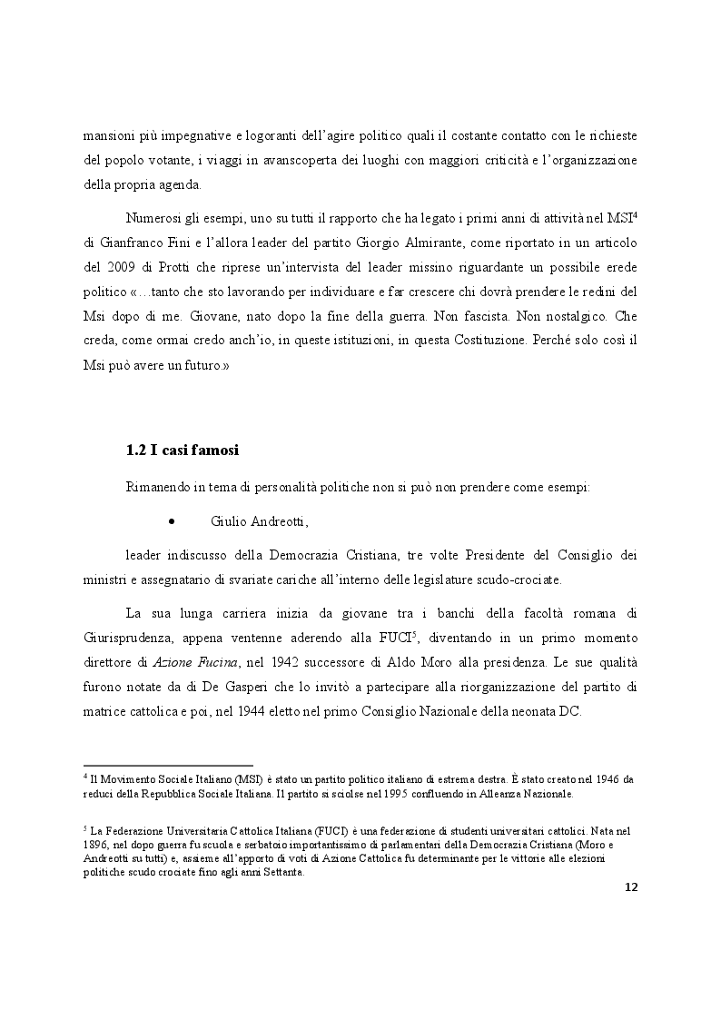 Anteprima della tesi: La partecipazione politica dei giovani. Un’indagine qualitativa su esperienze e motivazioni, Pagina 6