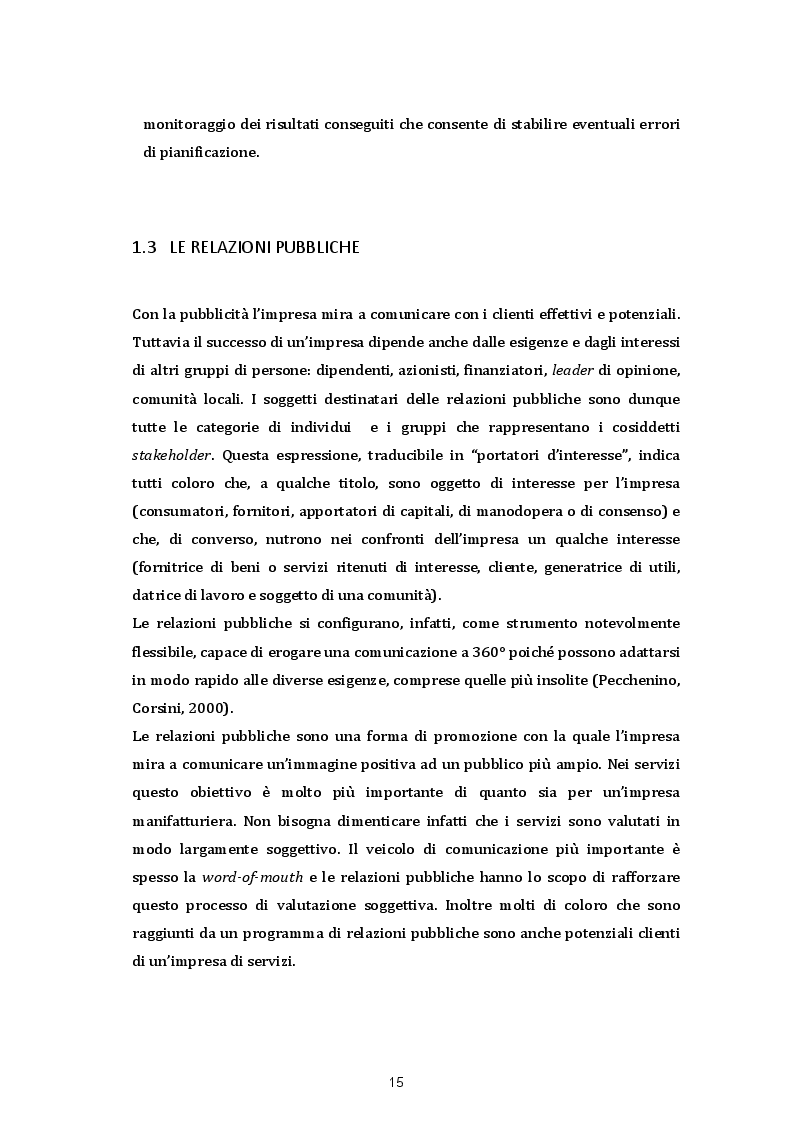 Anteprima della tesi: Le strategie di comunicazione sul punto vendita: Il caso SISA Centro Sud s.p.a, Pagina 10