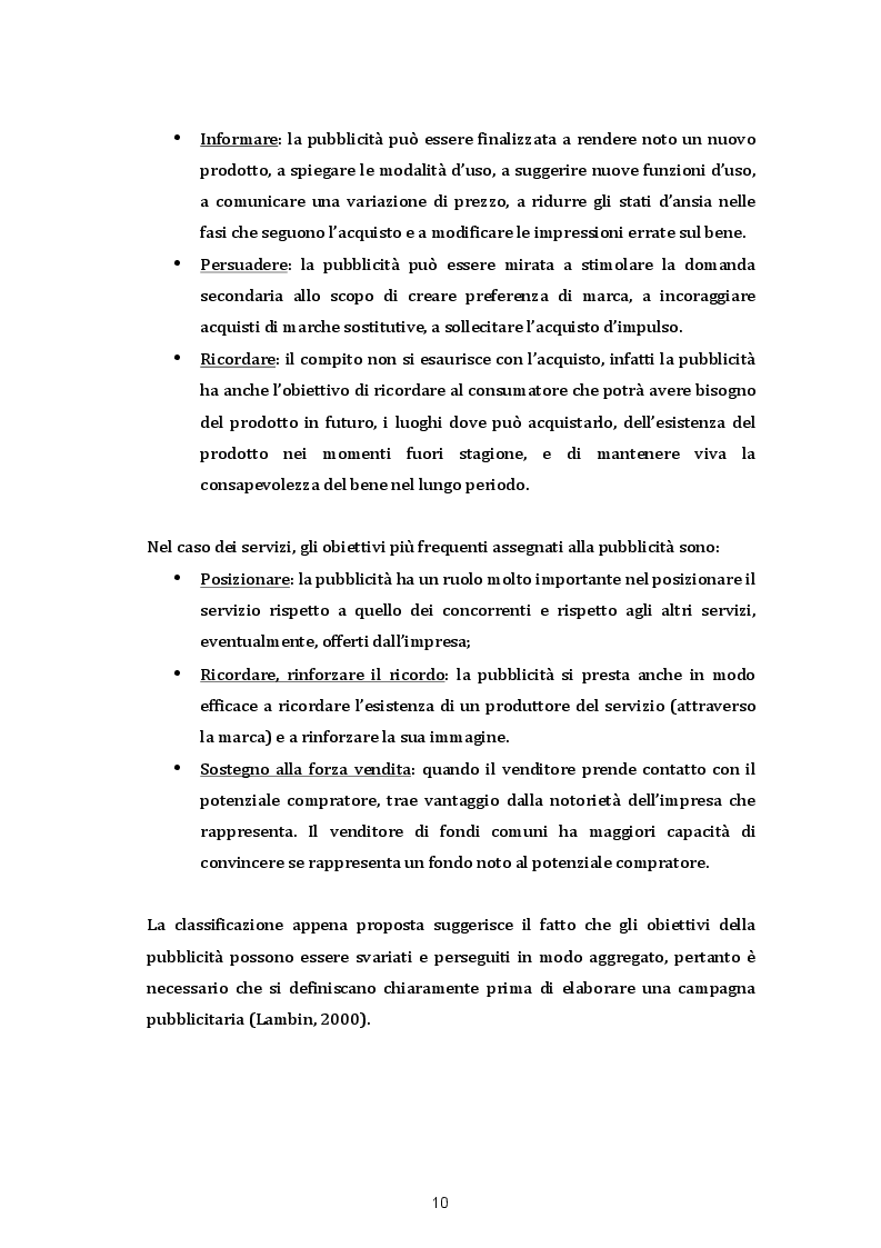 Anteprima della tesi: Le strategie di comunicazione sul punto vendita: Il caso SISA Centro Sud s.p.a, Pagina 5