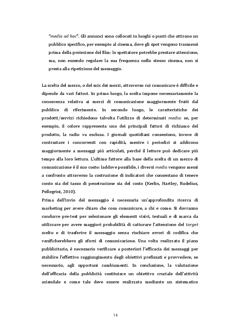 Anteprima della tesi: Le strategie di comunicazione sul punto vendita: Il caso SISA Centro Sud s.p.a, Pagina 9