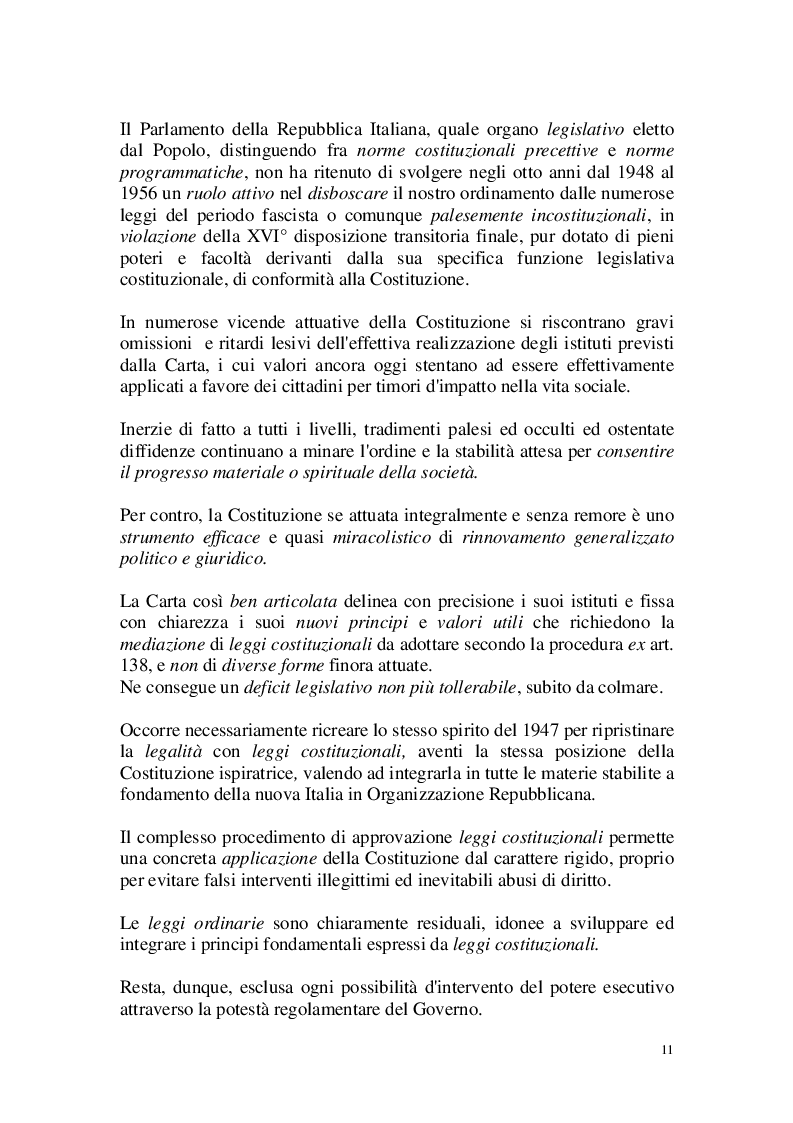 Anteprima della tesi: Diritto vivente e valori costituzionali e comunitari ovvero: profili d’illegalità del diritto vivente che contrastano con i valori del diritto costituzionale e comunitario, Pagina 4