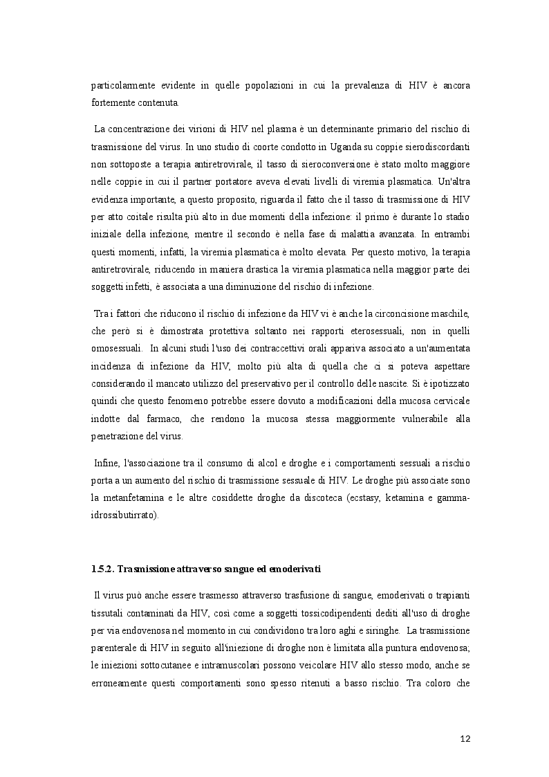 Estratto dalla tesi: Profilassi pre-esposizione (PrEP): il ruolo dell’Infermiere nella prevenzione dell’infezione da HIV