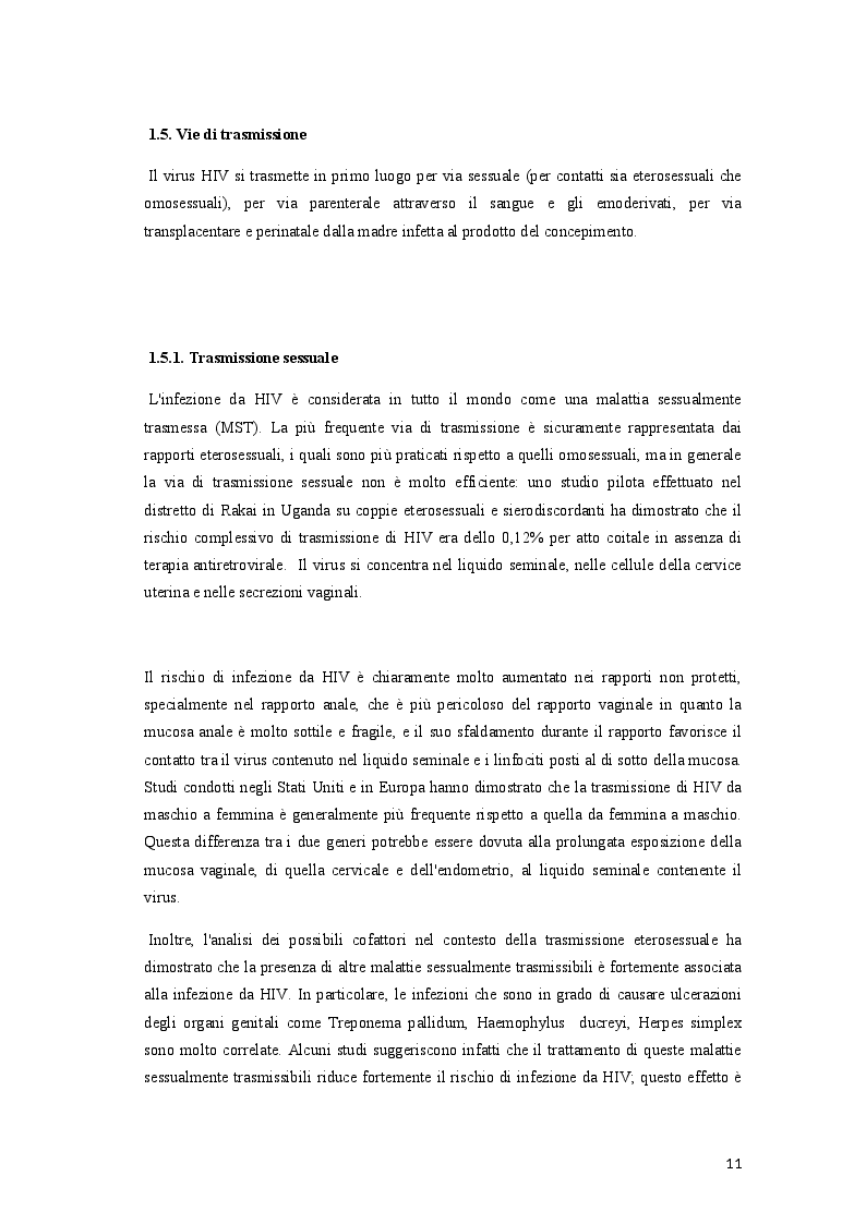 Anteprima della tesi: Profilassi pre-esposizione (PrEP): il ruolo dell’Infermiere nella prevenzione dell’infezione da HIV, Pagina 6
