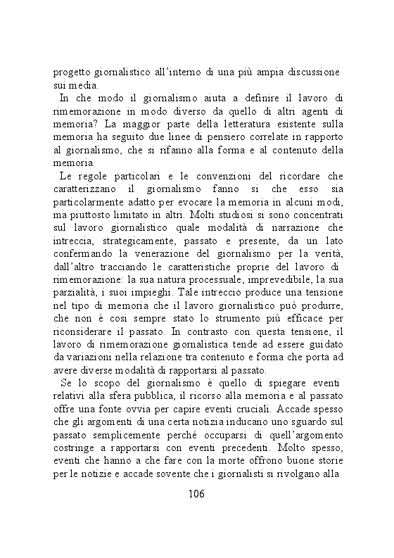 Anteprima della tesi: Carta stampata e memoria pubblica. Analisi delle stragi che hanno cambiato il mondo, Pagina 6