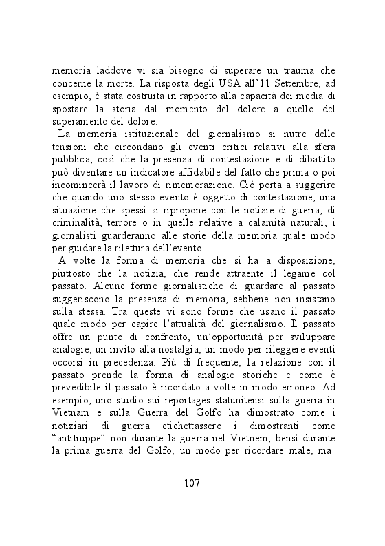 Anteprima della tesi: Carta stampata e memoria pubblica. Analisi delle stragi che hanno cambiato il mondo, Pagina 7