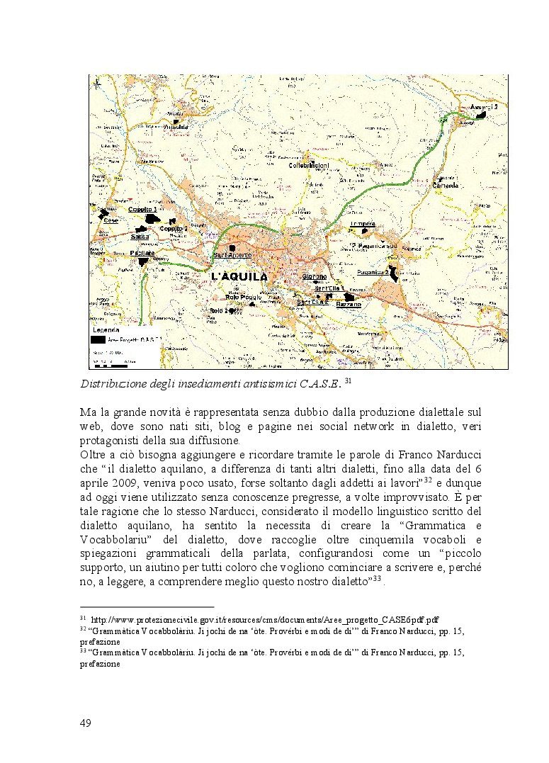 Anteprima della tesi: Ventitré secondi. I riflessi di una catastrofe naturale sul linguaggio di una comunità locale, Pagina 7