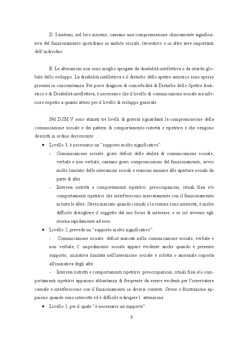 Estratto dalla tesi: Il Disturbo dello Spettro Autistico: comunicare nell'incomunicabilità attraverso le immagini