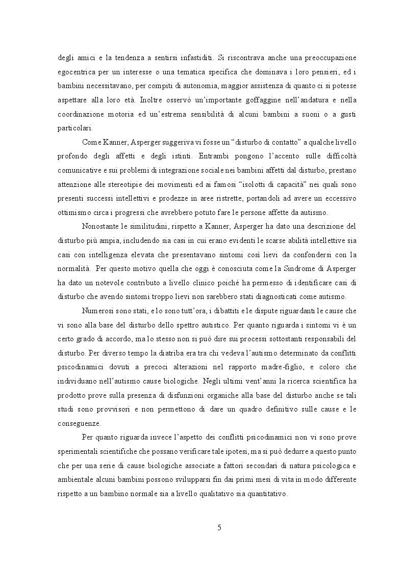 Anteprima della tesi: Il Disturbo dello Spettro Autistico: comunicare nell'incomunicabilità attraverso le immagini, Pagina 4