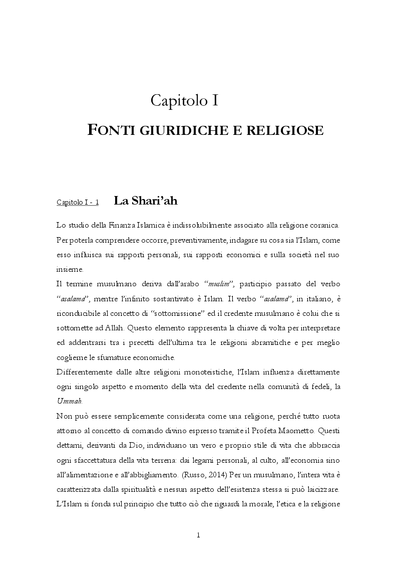 Anteprima della tesi: La Finanza del Profeta. Un mercato inesplorato, Pagina 5