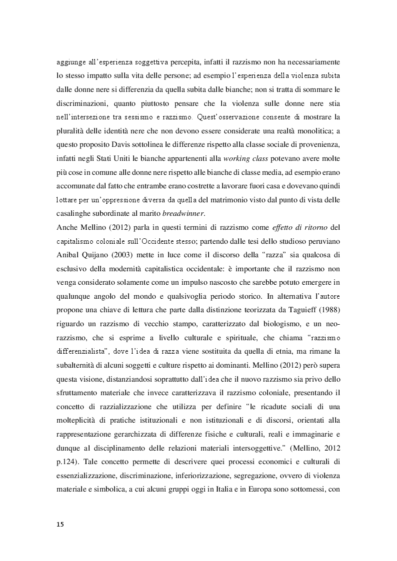 Estratto dalla tesi: Sperimentare l'autoetnografia a teatro. Un percorso di ricerca qualitativa con i Cantieri Meticci a Bologna