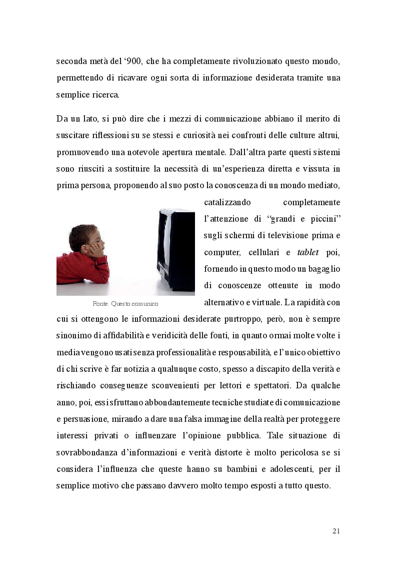 Anteprima della tesi: Fat Talk: il ruolo della comunicazione e le responsabilità dei Mass Media, Pagina 3