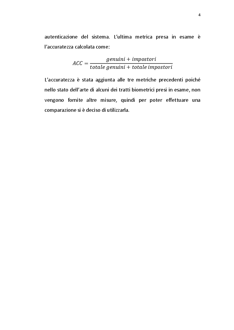 Anteprima della tesi: Verifica dell'identità tramite elettrocardiogramma e impronta digitale, Pagina 5