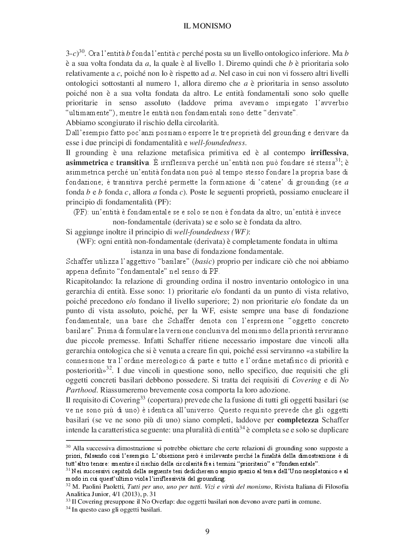 Estratto dalla tesi: Il paradiso disabitato. Aporie e paradossi del monismo neoplatonico da Plotino a Eriugena