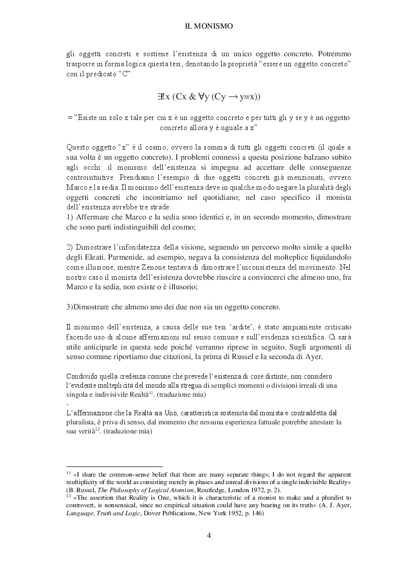 Anteprima della tesi: Il paradiso disabitato. Aporie e paradossi del monismo neoplatonico da Plotino a Eriugena, Pagina 7