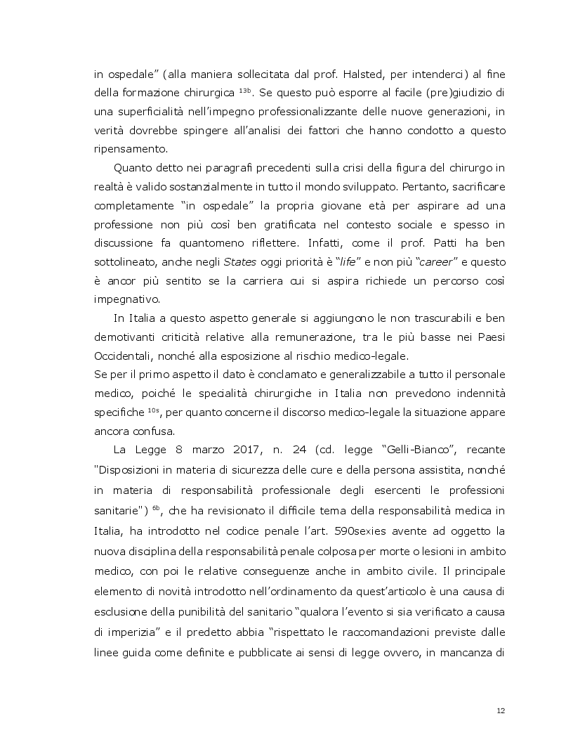 Estratto dalla tesi: La ''formazione'' come nuova responsabilità per un direttore di struttura complessa di area chirurgica