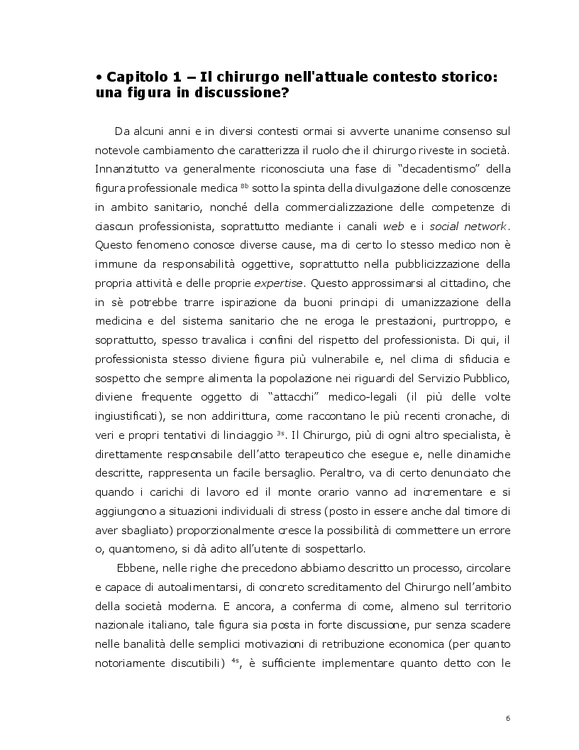 Anteprima della tesi: La ''formazione'' come nuova responsabilità per un direttore di struttura complessa di area chirurgica, Pagina 4