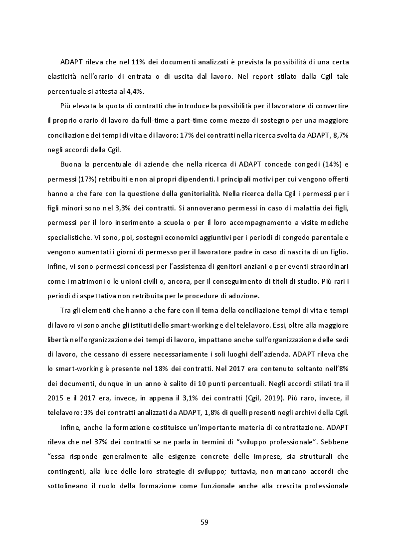 Anteprima della tesi: Welfare Aziendale e Contrattazione di Secondo Livello. Il caso delle aziende milanesi del terziario, Pagina 10