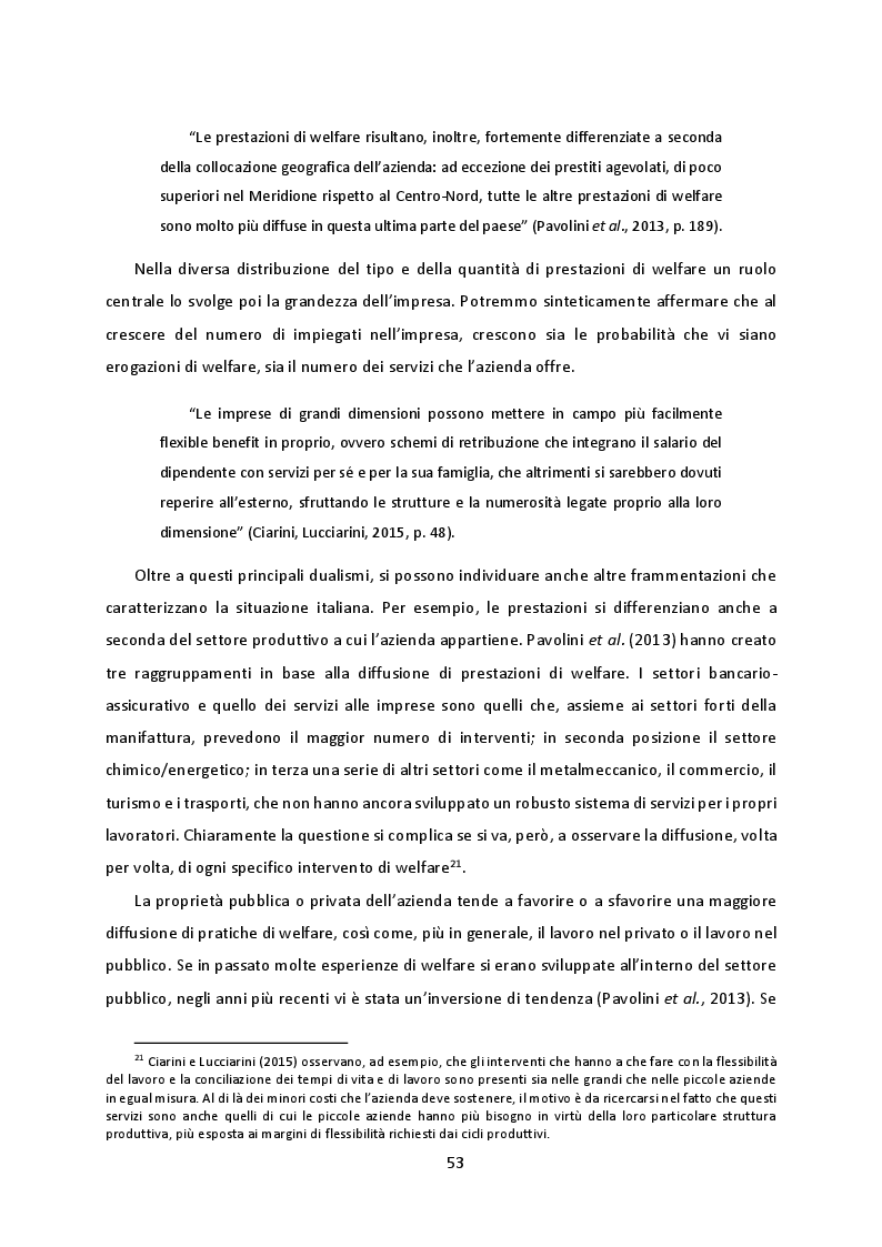 Anteprima della tesi: Welfare Aziendale e Contrattazione di Secondo Livello. Il caso delle aziende milanesi del terziario, Pagina 4