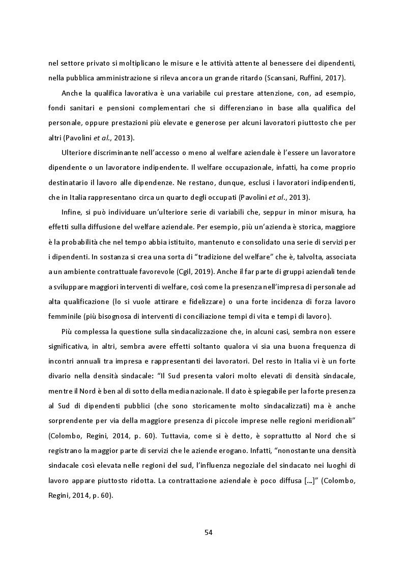 Anteprima della tesi: Welfare Aziendale e Contrattazione di Secondo Livello. Il caso delle aziende milanesi del terziario, Pagina 5